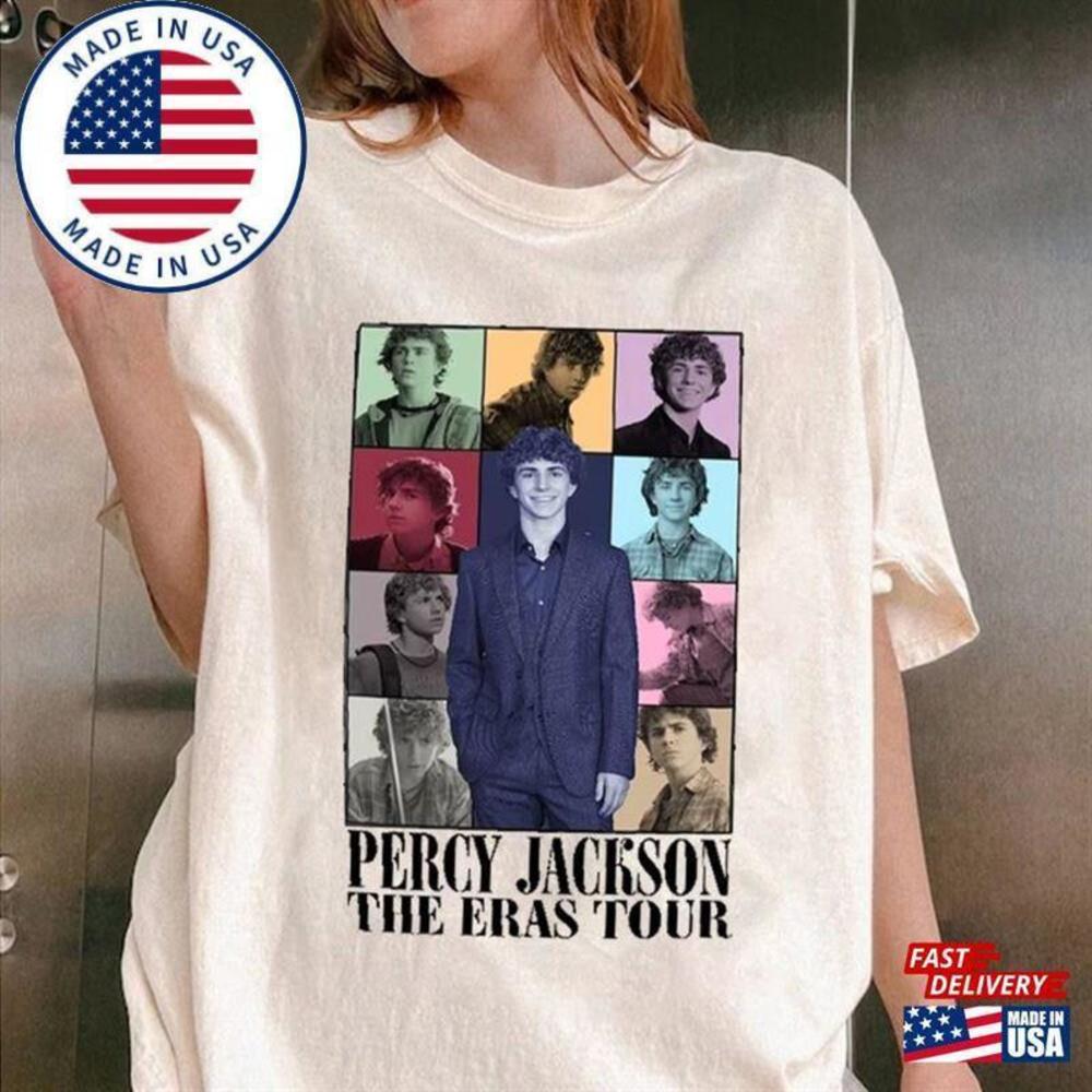 Percy Jackson The Eras Tour  Shirt Walker Scobell Camp Half Blood